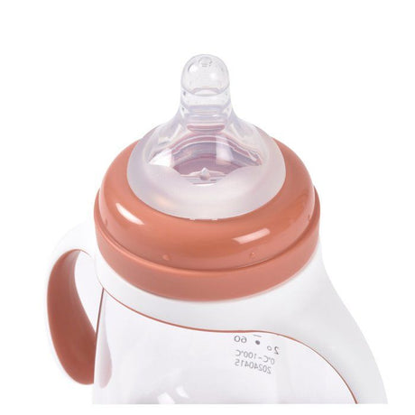 Biberon d'apprentissage 2-en-1 - BEABA - 210 ml - Terracotta