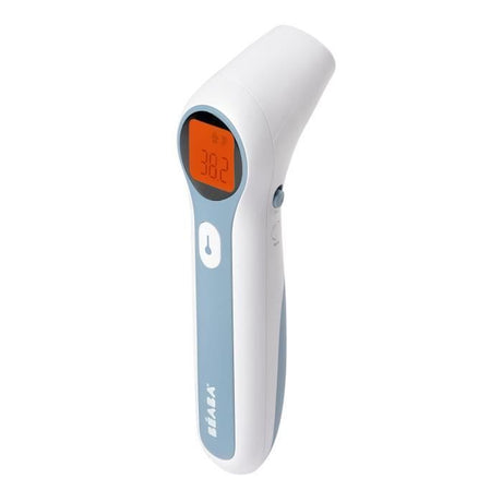 BÉABA - Thermometre Digital Sans Contact Infrarouge - Mesure Frontale - Auriculaire - Ambiante - Alerte Fievre - Thermospeed