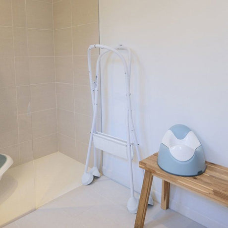Support pied - BEABA - Pour baignoire Camélé'O - Pliable - Blanc