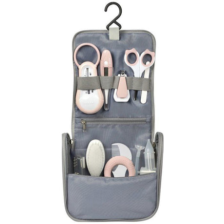 Trousse de toilette - BEABA - 10 accessoires - Vieux rose