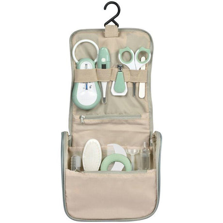 Trousse de toilette - BEABA - 10 accessoires - Vert sauge