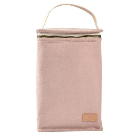 BEABA, Pochette repas bébé, isotherme, rose poudré