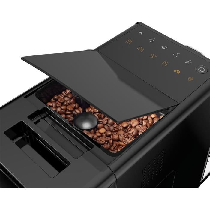 Machine expresso automatique - BEKO - CEG3194B - 1350 W - Carafe a lait - Noir