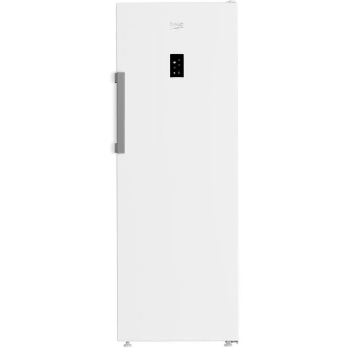 Congélateur armoire - BEKO - B3RFNE294W - Classe E - 260 L - Froid ventilé - Ecran - 14,9 kg/24h - 186x59,7x70,9 - Blanc