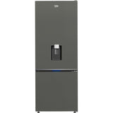 Réfrigérateur combiné - BEKO - B1RCNE534DG -Grande capacité 475 L - Ventilé - Distributeur d'eau - Classe E - 187x70,9x59x7 - Grey