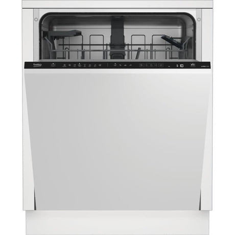 Lave-vaisselle tout intégrable BEKO BDIN18441 - 14 couverts - Induction - L60cm - 42dB - Ouverture automatique