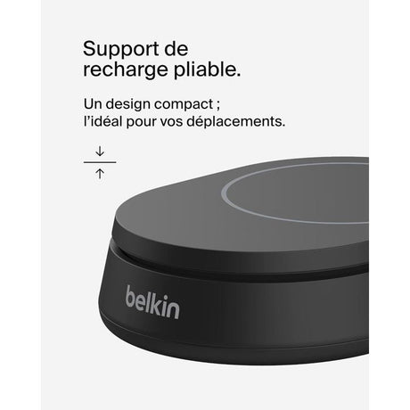 Support de charge magnétique - BELKIN - Qi2 - 15W - Noir