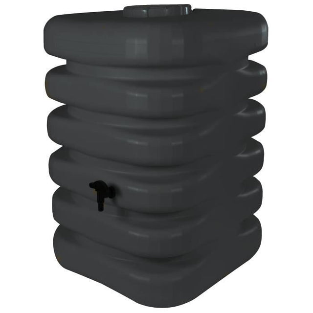 Récupérateur d'eau - BELLI - Cubique - 350 litres - Anthracite