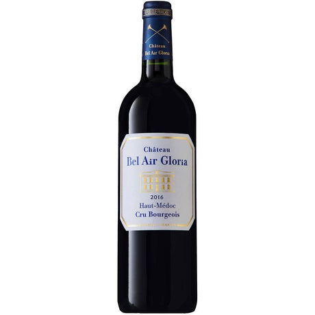 Château Bel Air Gloria 2016 Haut Médoc Cru Bourgeois- Vin rouge de Bordeaux