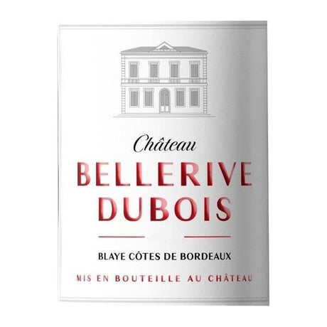 Château Bellerives Dubois  2022 Blaye Côtes de Bordeaux - Vin rouge de Bordeaux