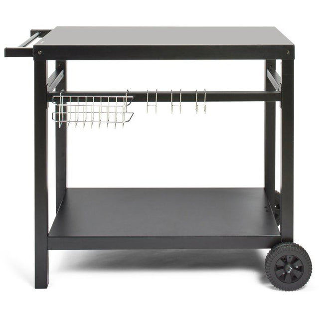 Desserte pour plancha - LIVOO - GS130 - Plateau 85 x 50 cm - Convient pour les planchas 2, 3 ou 4 brűleurs - Finition métal