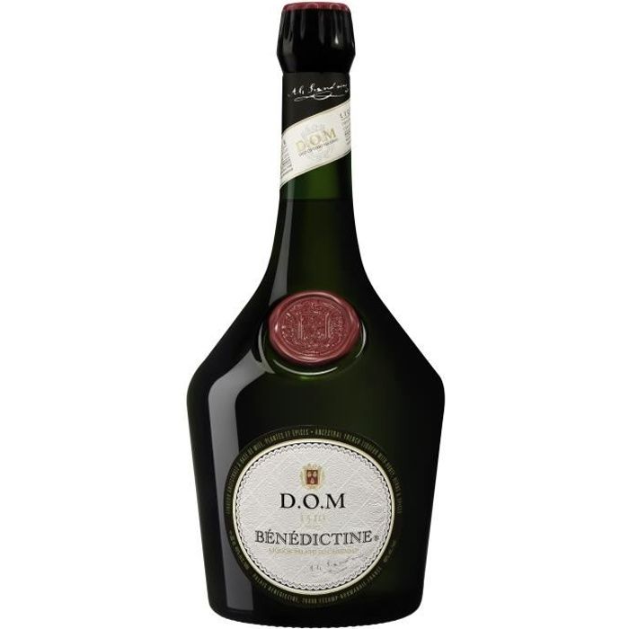 Liqueur DOM Bénédictine - Liqueur herbale - France - 40%vol - 70cl