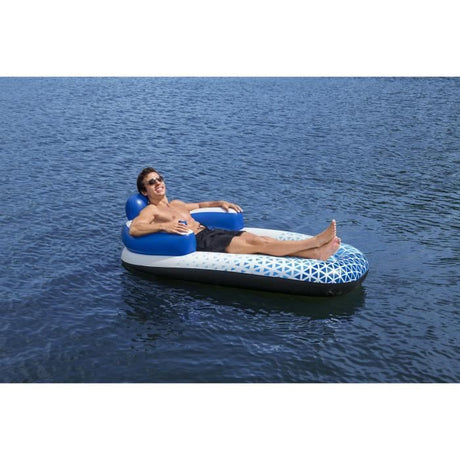 Bouée gonflable - Bestway - matelas Hydroforce  - 1 place - 183 x 97 x 53,5 cm