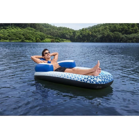 Bouée gonflable - Bestway - matelas Hydroforce  - 1 place - 183 x 97 x 53,5 cm
