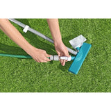 Kit de nettoyage piscine jusqu'a 3,96m - Bestway - Aquaclear - épuisette, flotteur, aspirateur, bande de test, patch de réparation