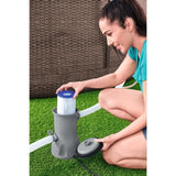 Filtre a cartouche - Bestway - 3 028 L/h - Type II - Pour piscines de 1 100 a 17 400 L