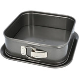 Moule carré a fond amovible  - BIRKMANN - EASY BAKING - Acier carbone - Anti adhésif - 24 x 24 x 8 cm