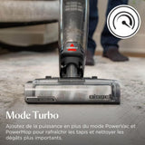 BISSELL CrossWave OmniForce Edge - Aspirateur Balai Laveur sans Fil - Aspire & Lave en Meme Temps ou Mode Aspiration Uniquement