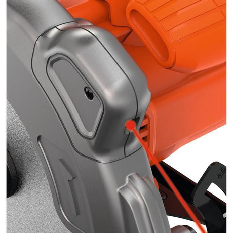 Scie circulaire filaire - BLACK+DECKER - CS1250LA-QS - 1250W - profondeur de coupe 66mm - 2 Lames incluses