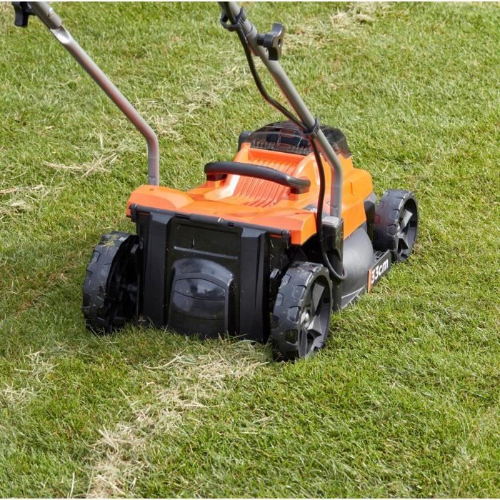 Tondeuse électrique sans fil - BLACK&DECKER - BCMW3318N-XJ - 18V - 33cm de coupe - Sans batterie