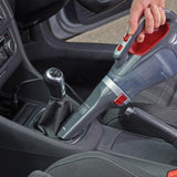 Aspirateur a main spécial voiture - BLACK & DECKER ADV1200-XJ - 12,5 AW - 12V - Prise allume cigare - Rouge / Gris