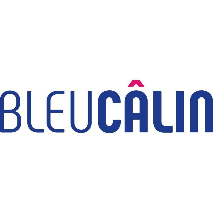 Oreiller anti-moustiques - 60 x 60 cm - Moelleux - BLEU CALIN - Blanc