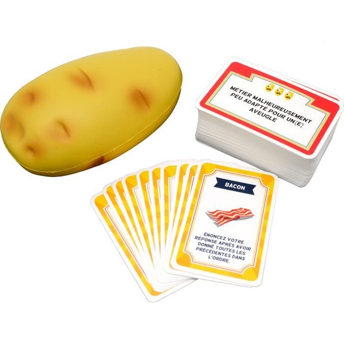 PATATA (VERSION FAMILLE) - Jeu d'ambiance - BLUE ORANGE - Jeu patate chaude - Des 10 ans