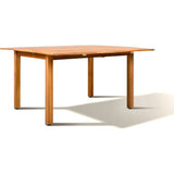 Ensemble repas de jardin TOSCANA - Table extensible + 6 chaises pliables - Bois d'acacia FSC - 6 places - Bocarnea