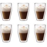 Set 6 verres thermo - BODUM - Titlis - Double paroi - 0.35 l - Transparent