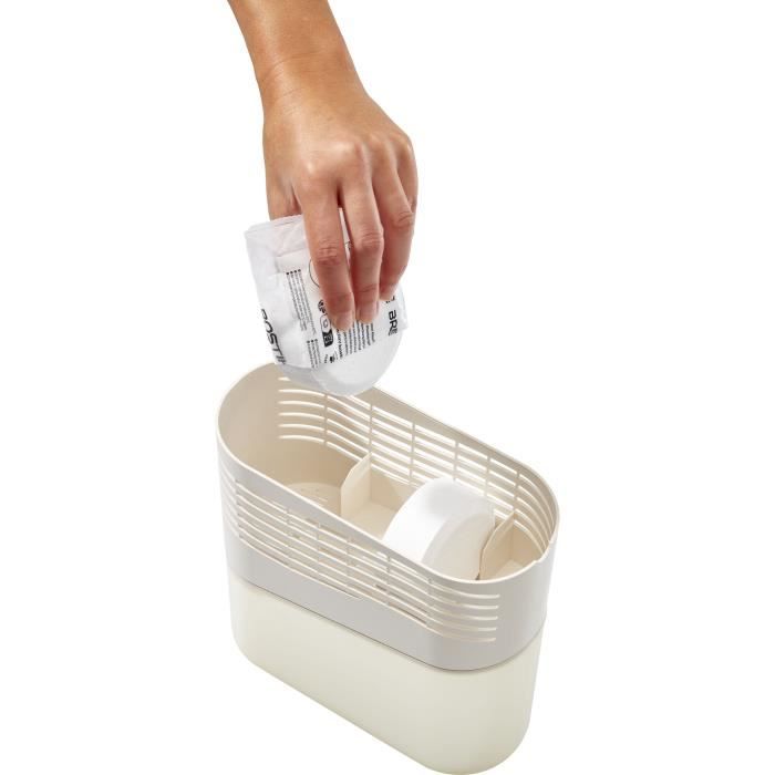 Recharges absorbeur - BOSTIK - Respire - 4 tablettes - Jusqu'a 25 m˛ - Sans parfum - 4 x 250 g