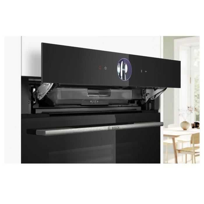 Four intégrable combi vapeur - BOSCH HRG7764B1 - 71L - Pyrolyse - Écran TFT tactile