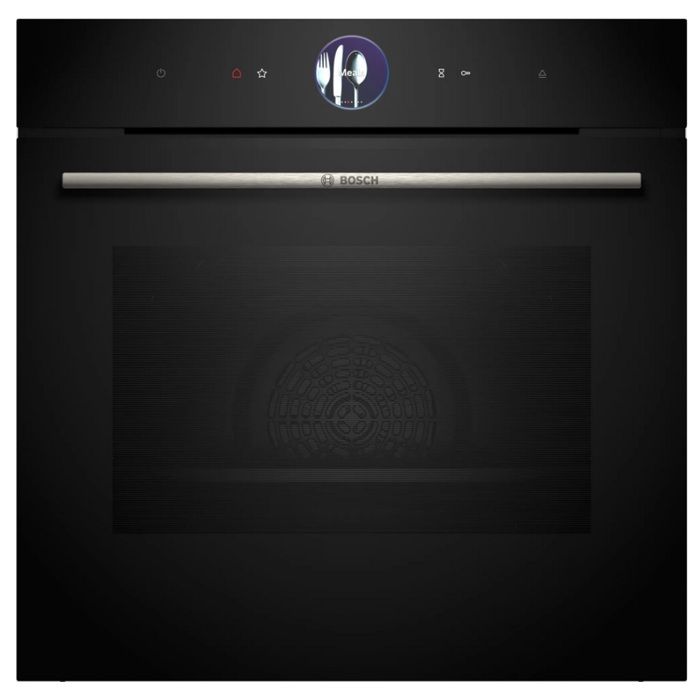 Four intégrable combi vapeur - BOSCH HRG7764B1 - 71L - Pyrolyse - Écran TFT tactile