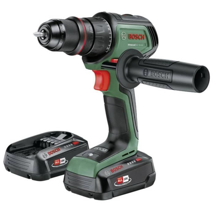 Perceuse-visseuse - AdvancedDrill - 18V-80 - 2 batteries 2,5 Ah - Mandrin métallique amovible - Sans fil