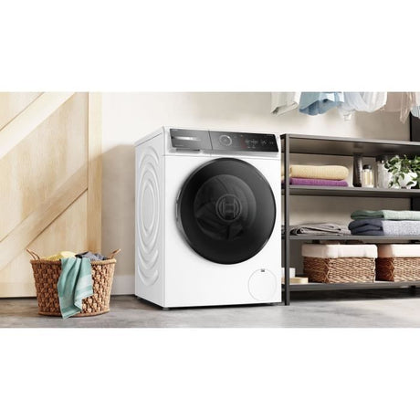 Lave-linge hublot BOSCH WGB244A2FR SER8 - 9 kg - i-DOS - Induction - L60cm - 1400 trs/min - Classe A-50% - Blanc