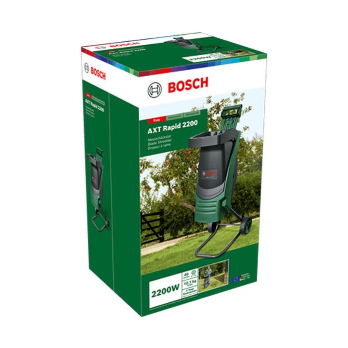 Broyeur de Vegetaux  - AXT RAPID 2200 - branches jusqu'a 40 mm, filaire 2200W