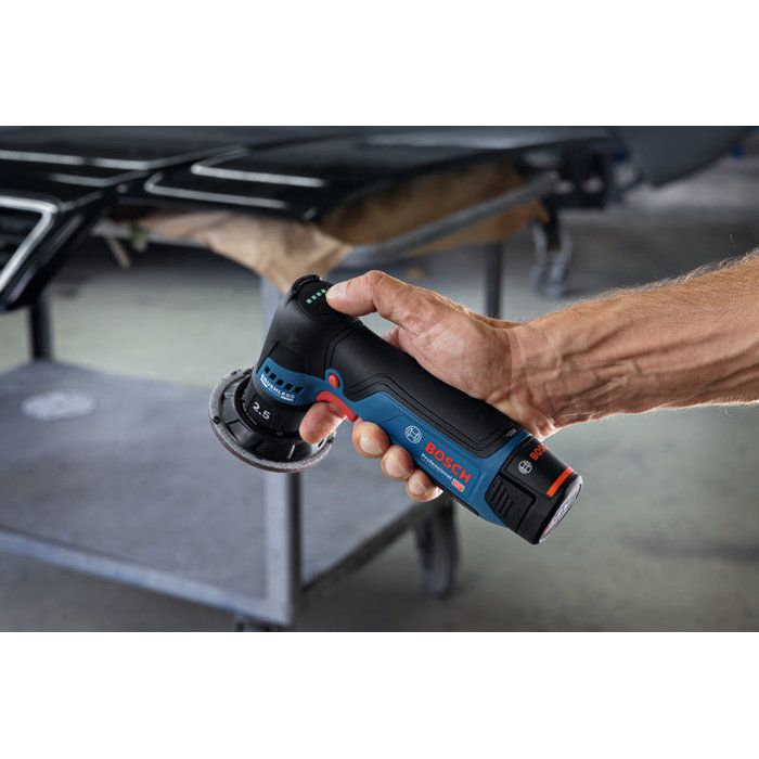 Ponceuse excentrique sans fil BOSCH PROFESSIONAL - GEX 12V-77 - 12V - 77 mm - 3.000 – 8.000 tr/min - Sans accessoires