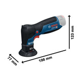 Ponceuse excentrique sans fil BOSCH PROFESSIONAL - GEX 12V-77 - 12V - 77 mm - 3.000 – 8.000 tr/min - Sans accessoires