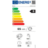 Lave-vaisselle tout encastrable BOSCH SMV6ZCX10E SER6 - 14 couverts - Induction - L60cm - 40dB - Classe B