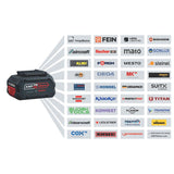 Perceuse a percussion sans fil BOSCH PROFESSIONAL - GSB 18V-65 - 18V - Avec 2 batteries GBA 18V 4,0Ah + chargeur GAL 18V-40, L-Case