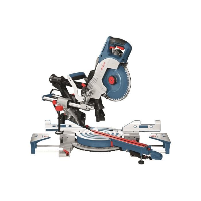 Scie radiale Bosch Professional GCM 8 SDE  261mm de diametre - 1600W - 0601B19200