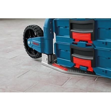 Diable Bosch Professional repliable de transport pour L-Boxx, capacité de 125kg au sol - 1600A001SA