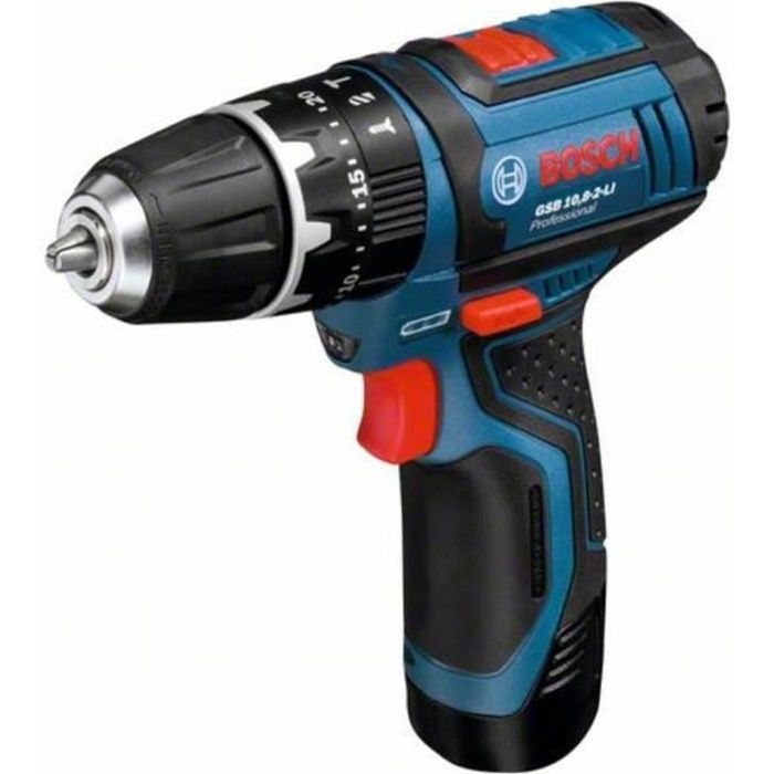 Perceuse visseuse a percussion BOSCH - GSB 12V-15 sans chargeur ni batterie - 06019B690E
