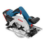 Scie Circulaire Bosch Professional GKS 18V-57 G avec lame de 165mm, sans batterie, dans une Lboxx - 06016A2101