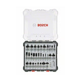 Coffret de 30 fraises mixtes a Ř queue de 8 mm BOSCH - 2607017475