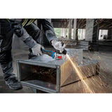 Meuleuse angulaire sans fil BOSCH PROFESSIONAL - GWX 18V-8 - 18V - 125mm - Avec 2 batteries GBA 4,0Ah + GAL 1840 L X-LOCK