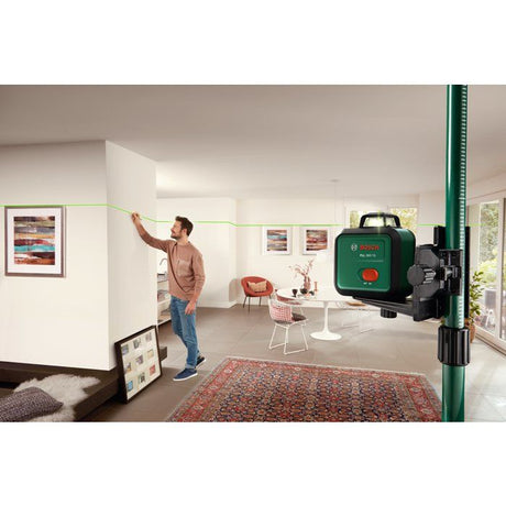 Laser lignes BOSCH - PLL 360-1 G - Avec un manuel d'utilisation, housse de protection, batterie Li-ion