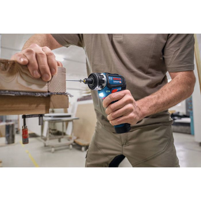 Perceuse-visseuse sans fil BOSCH PROFESSIONAL - Flexiclick GSR 12V-32 FC - Sans batterie ni chargeur - Avec accessoires