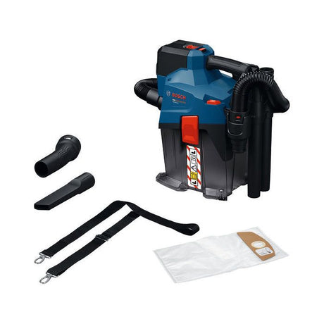 Aspirateur sans fil BOSCH PROFESSIONAL - GAS18V-6LS - 18 V - 4,5L - 3000 cm˛ - 36 l/s - Avec accessoires