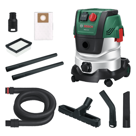 Aspirateur universel BOSCH - PAS 20-220PRS - 1300W - 65 l/s - Réservoir 20L - 220 mbar