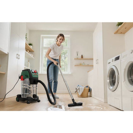 Aspirateur universel BOSCH - PAS 30-240PRS - 1300W - 67 l/s - Réservoir 30L - 240 mbar